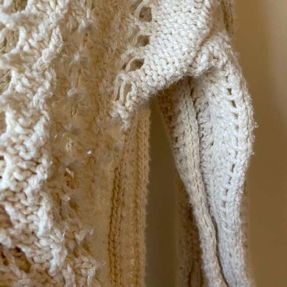 H & M Loose Knitted Sweater Cream - Picture 3 of 11